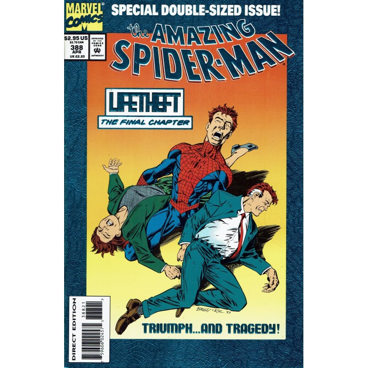 The amazing Spider-Man 388 in lingua originale ed. Marvel Comics OL14