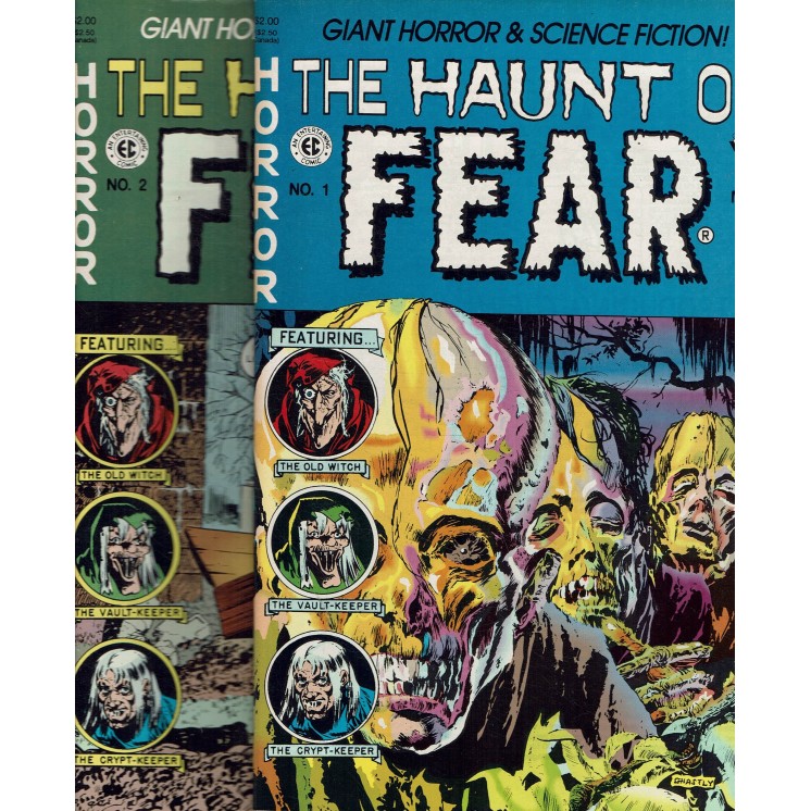 Haunt of fear horror serie COMPLETA 1/2 in lingua originale ed. Gladstone OL11