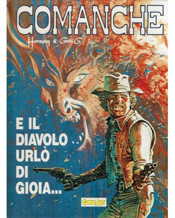 Grandi eroi  5 Comanche e il diavolo urlò di Hermann ed. Comic Art FF15