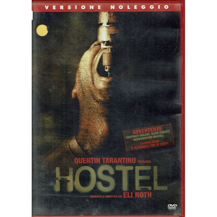 DVD Hostel di Tarantino edizione noleggio ed. Sony Pictures ita usato B26