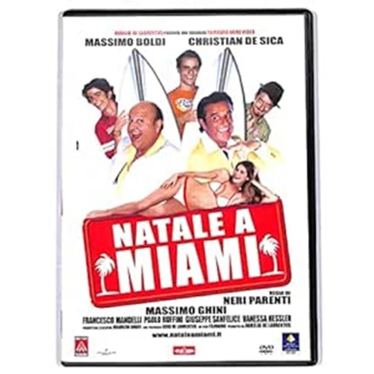 DVD Natale a Miami di Neri Parenti ed. Home Video Filmauro ita usato B24