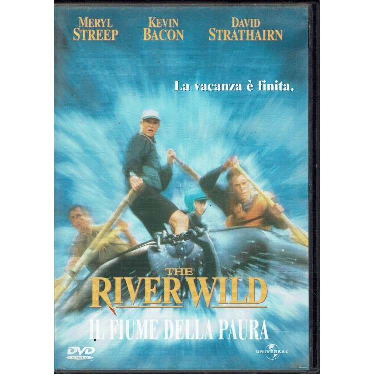 DVD The river wild il fiume della paura ed. Universal ita usato B06