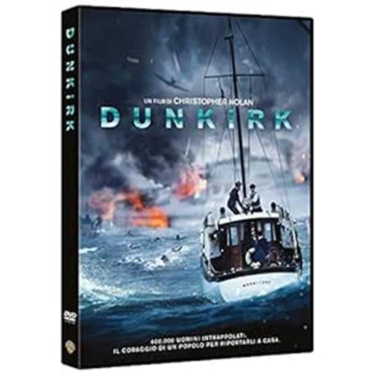 DVD Dunkirk di Christopher Nolan ed. Warner Bros ita usato B33