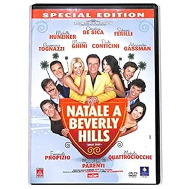 DVD Natale a Beverly Hills di Neri Parenti ed. Filmauro ita usato B33