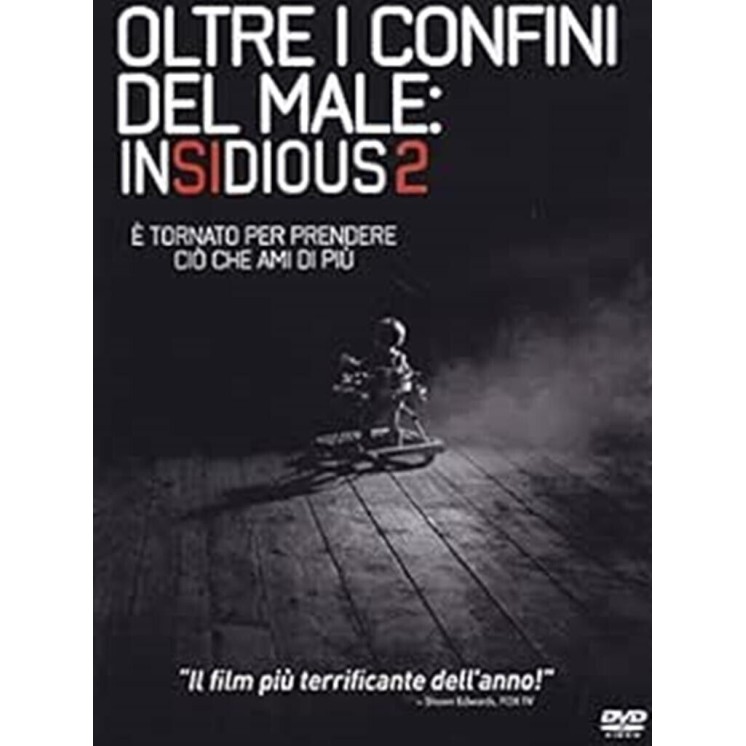 DVD Oltre i confini del male insidious 2 ed. Sony pictures ita usato B40