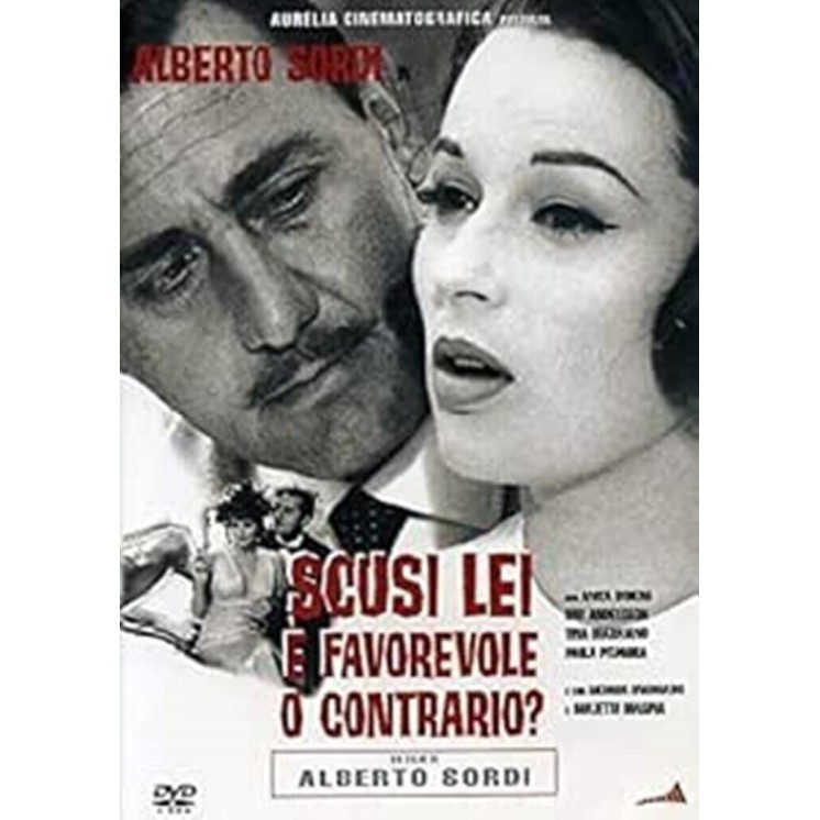 DVD Scusi lei è favorevole o contrario? di Sordi ed. Warner Home ita usato B25