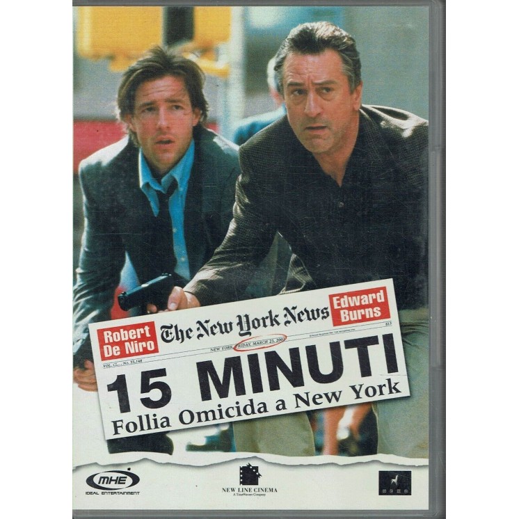 DVD 15 minuti follia omicida a New York ed. MHE ita usato B07