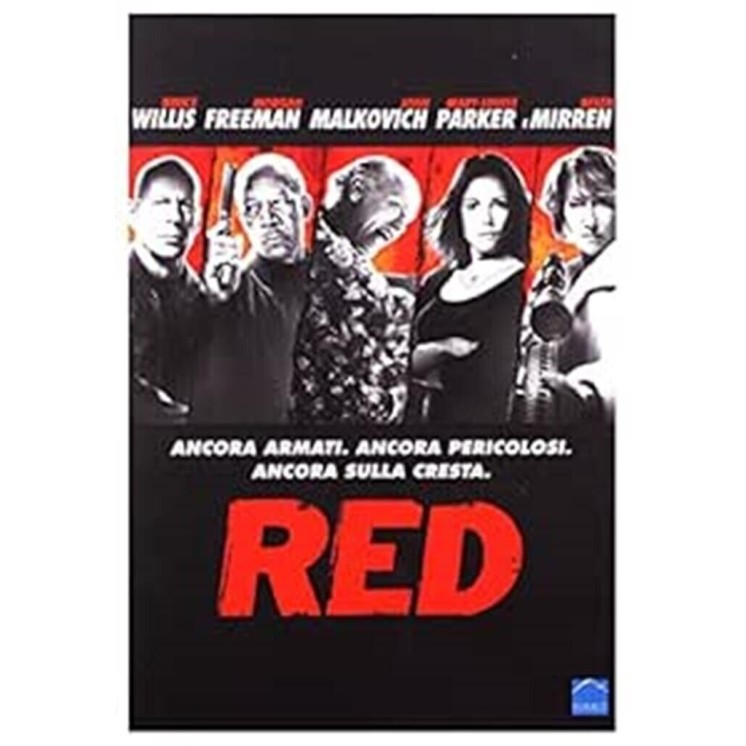 DVD Red con Bruce Willis ed. MeDusa ita usato B07