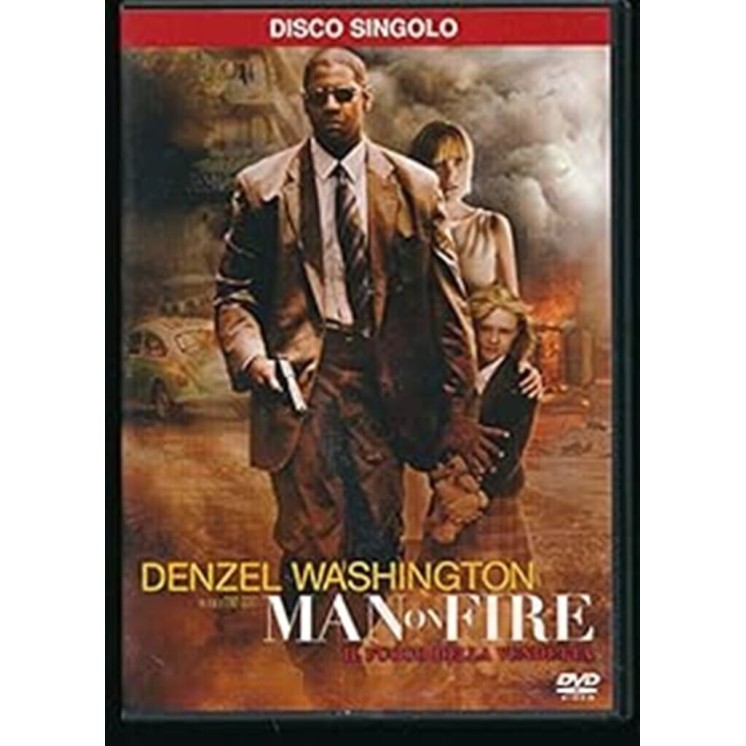 DVD Man on fire disco singolo ITA usato ed. 20th Century Fox B06