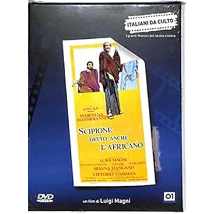 DVD Scipione detto anche l'africano ed. 01 Distribution ita usato B14