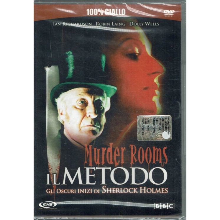 DVD 100% giallo murder rooms il metodo ed. MHE ita NUOVO B14
