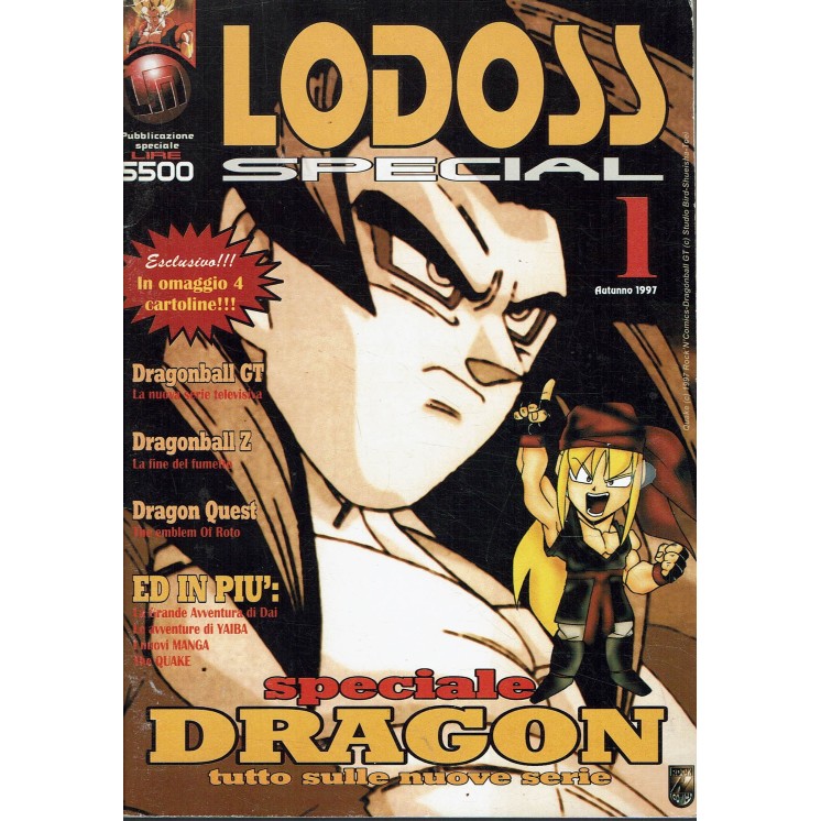 Lodoss special  1 Dragon Ball Z, Inuyasha e Slam Dunk ed. Rock'N'Comics BO07