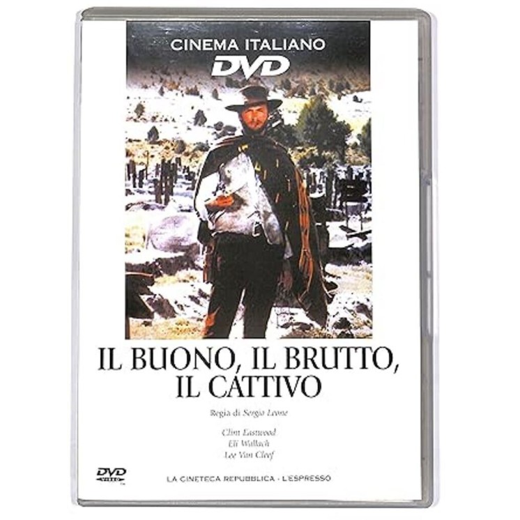 DVD Il buono, il brutto, il cattivo ed. CVC ita EDITORIALE nuovo B16