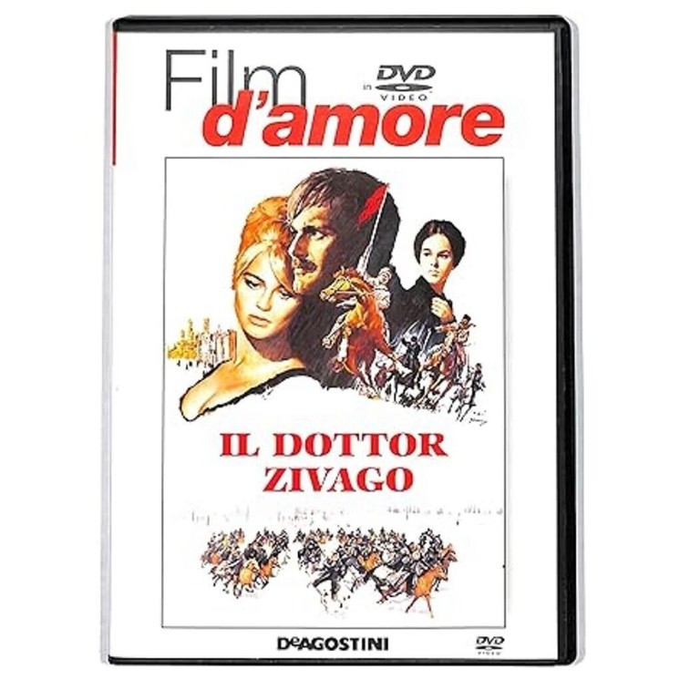 DVD Film d'amore il dottor Zivago ed. DeAgostini EDITORIALE ita usato B21