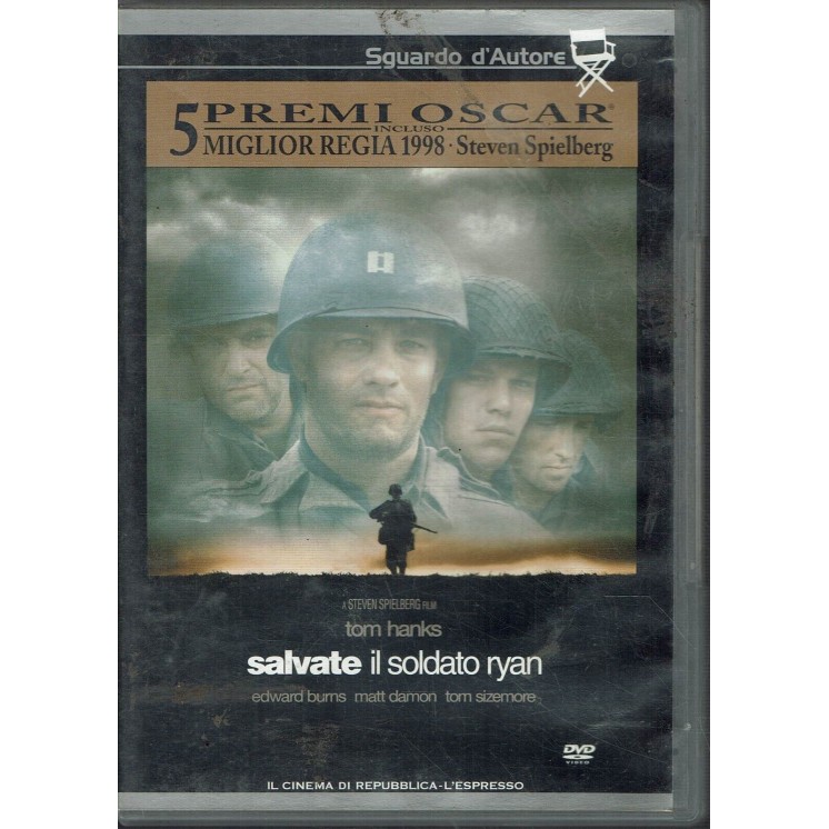 DVD Salvate il soldato Ryan ed. Paramount EDITORIALE ita usato B21