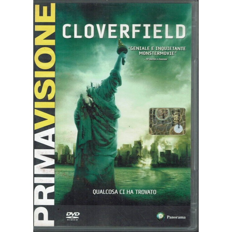 DVD Cloverfield ed. Panorama EDITORIALE ita usato B21