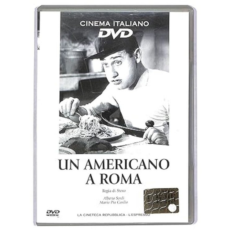 DVD Cinema italiano Un americano a Roma EDITORIALE ita usato B21