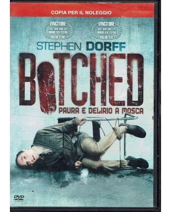 DVD  Botched paura e delirio a Mosca ed. Warner Bros EX NOLEGGIO ita usato B23