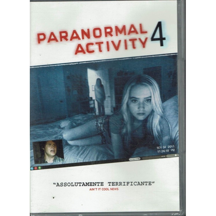 DVD Paranormal activity 4 ed. Paramount ita usato B23
