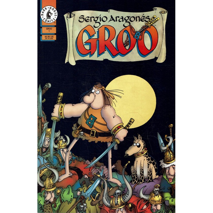 Groo  1 di Sergio Aragones in lingua originale ed. Dark Horse Comics OL13