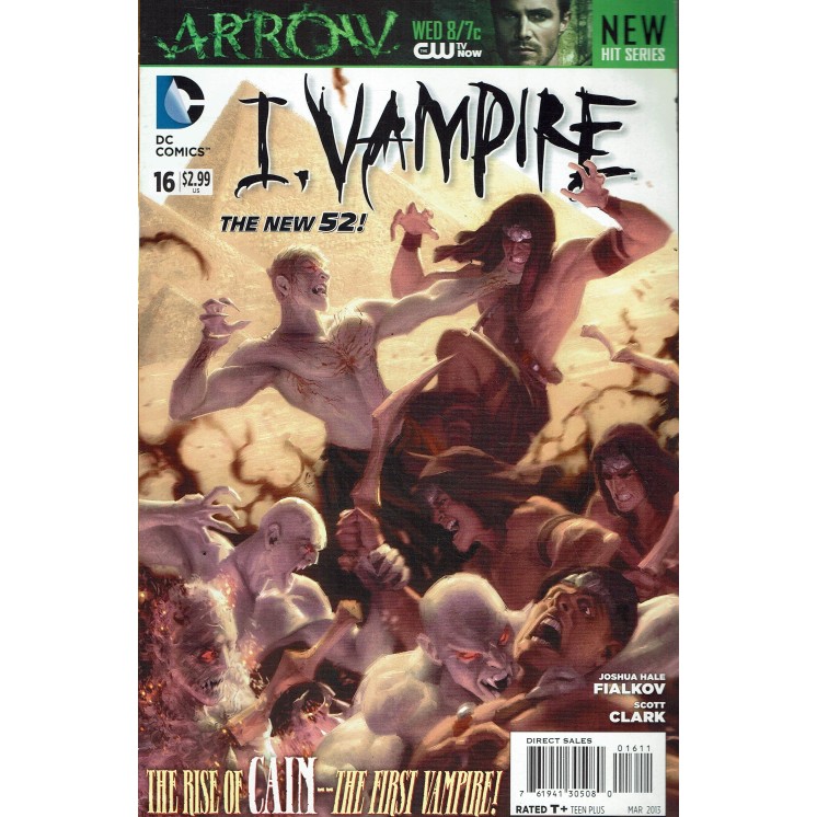 I. Vampire  16 di Clark e Fialkov in lingua originale ed. Dc Comics OL16