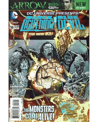 Black and blue lithning devil  16 di Rocha lingua originale ed. Dc Comics OL16