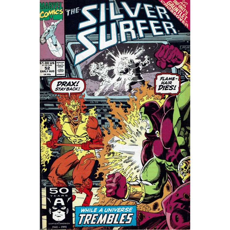 The silver surfer  52 di Marz ed. Marvel Comics SU17
