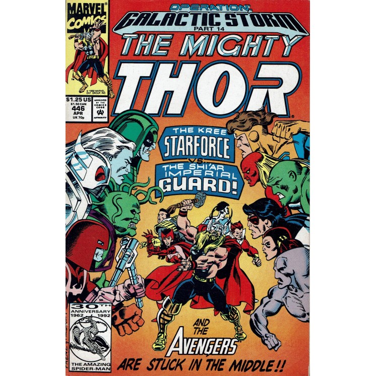 Operation galactic storm the mighty Thor 446 di Stewart ed. Marvel Comics SU17