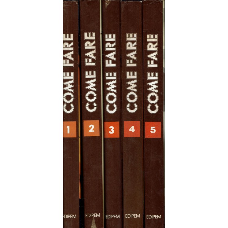 Enciclopedia del fai da te 1/10 COMPLETA ed. Edipem FF17