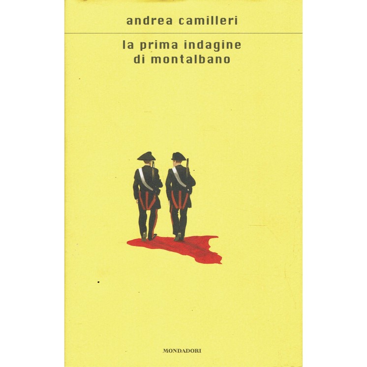Andrea Camilleri : la prima indagine di Montalbano ed. Mondadori A76