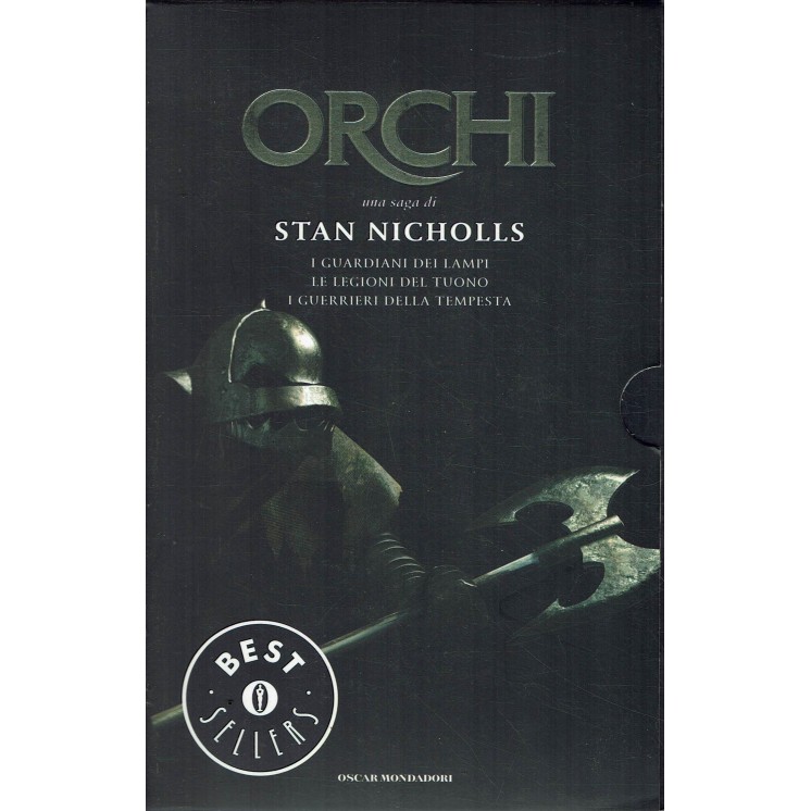 Stan Nicholls : orchi 3 libri ed. Oscar Mondadori A57