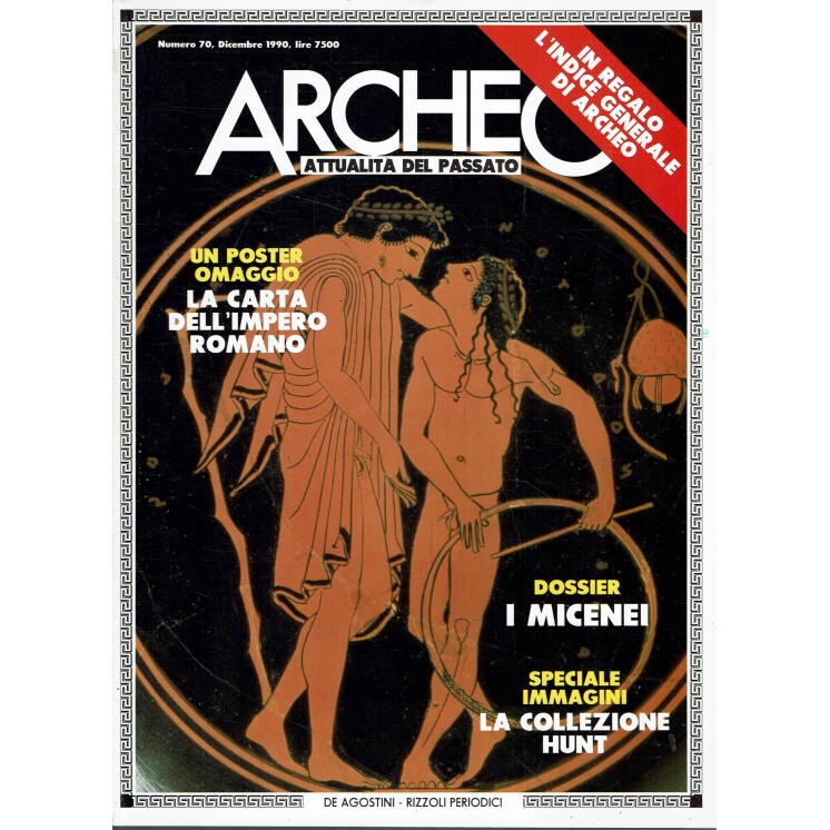 Archeo n.  70 anno '90 i Micenei ed. De Agostini FF07