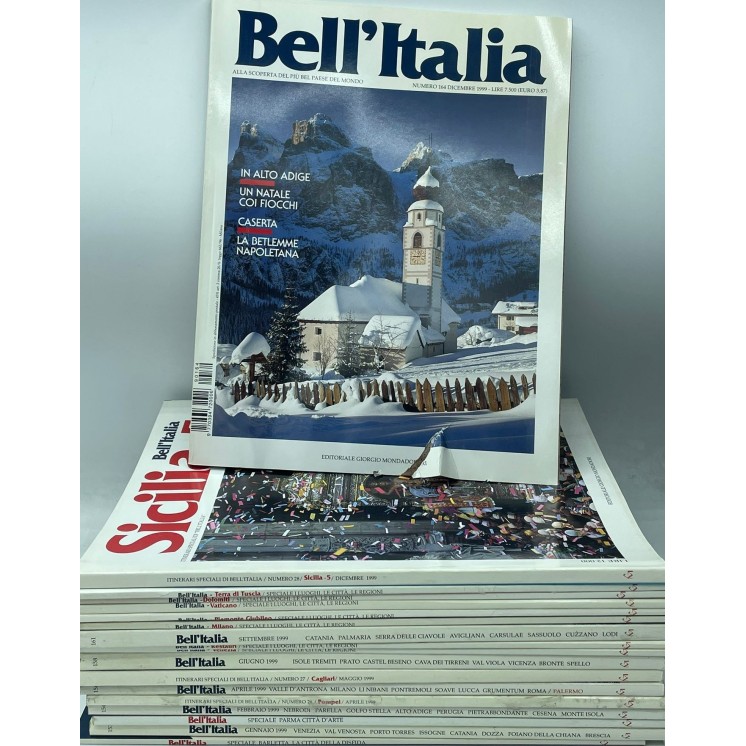 Bell'Italia anno 1999 seq. COMPLETA no mar-lugl-ago ed. Mondadori FF07