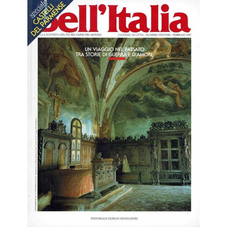 Bell'Italia  26 feb. 1997 viaggio nel passato ed. Mondadori FF12