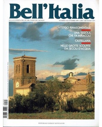 Bell'Italia 162 ott. 1999 Viterbo Rinascimentale ed. Mondadori FF12