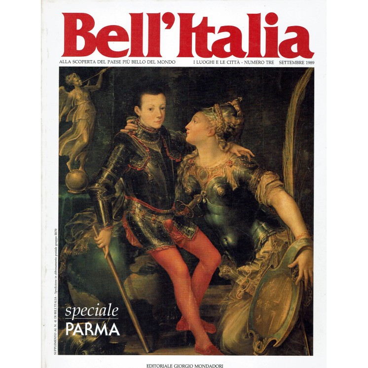 Bell'Italia   3 sett. 1989 speciale Parma ed. Mondadori FF01