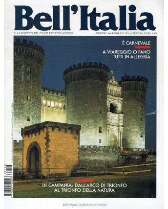 Bell'Italia 166 febr. 2000 è carnevale a Viareggio ed. Mondadori FF01