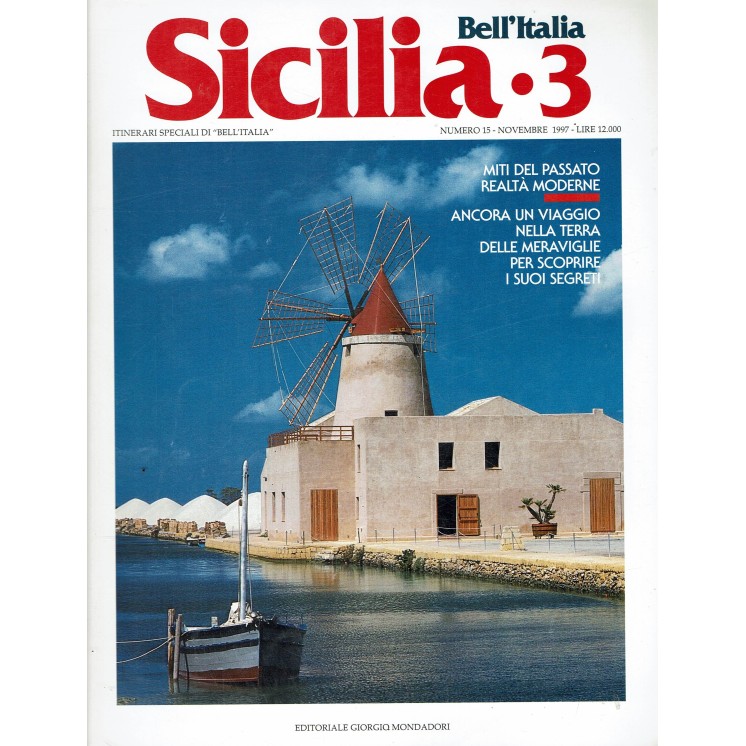 Bell'Italia  15 nov. 1997 Sicilia 3 ed. Mondadori FF04