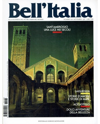 Bell'Italia 139 nov. 1997 sant'Ambrogio luce nei secoli ed. Mondadori FF04