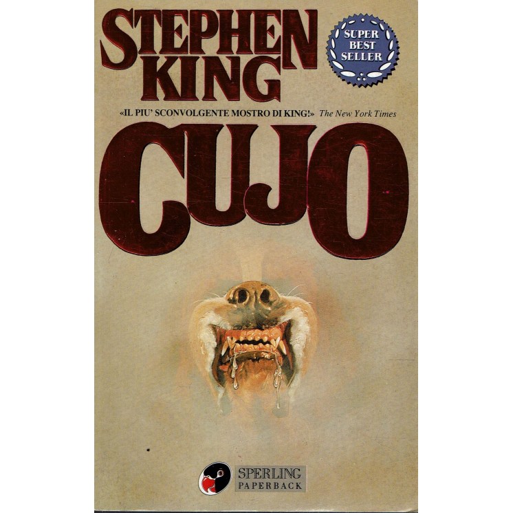Stephen King : Cujo ed. Sperling Paperback A98