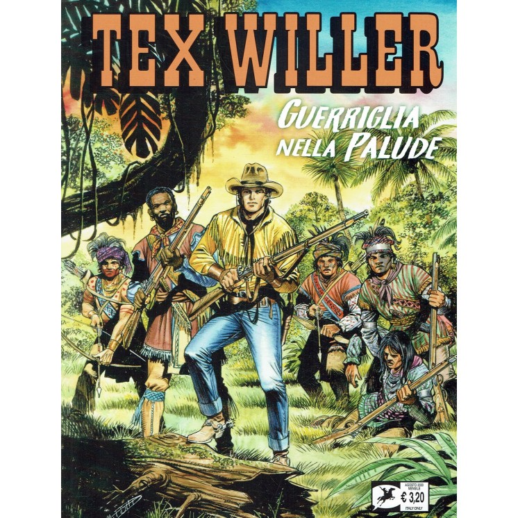 Tex Willer  22 guerriglia nella palude di Brindisi ed. Bonelli