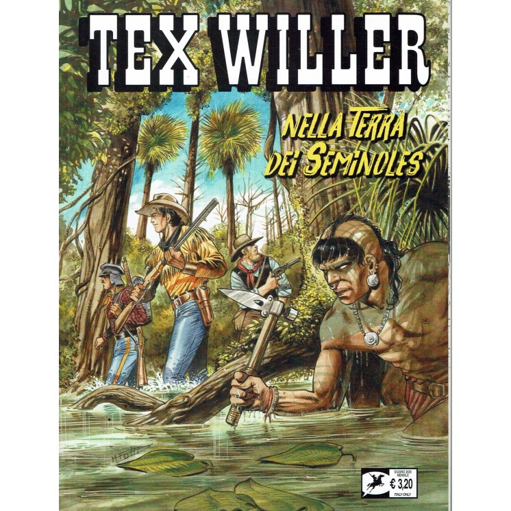 Tex Willer  20 nella terra dei Semindles di Brindisi ed. Bonelli