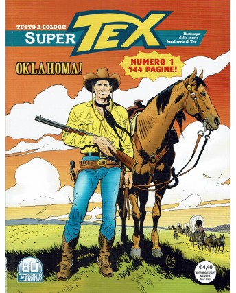 Super Tex tutto a colori  1 Oklahoma di Ortiz ed. Bonelli BO07