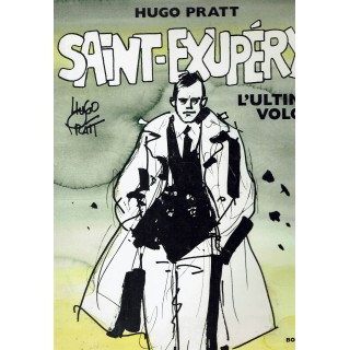 Saint Exupery l'ultimo volo di Hugo Pratt ed. Bompiani FU05