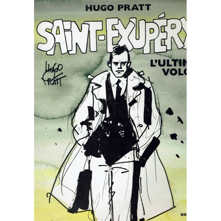 Saint Exupery l'ultimo volo di Hugo Pratt ed. Bompiani FU05