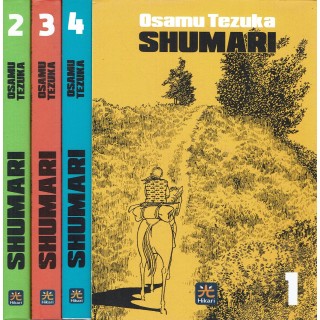 Shumari 1/4 di Osamu Tezuka serie COMPLETA ed. Hikari SC05