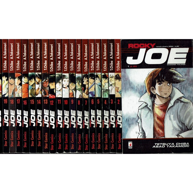 Rocky Joe 1/20 serie COMPLETA di T. Chiba ed. Star Comics SC05
