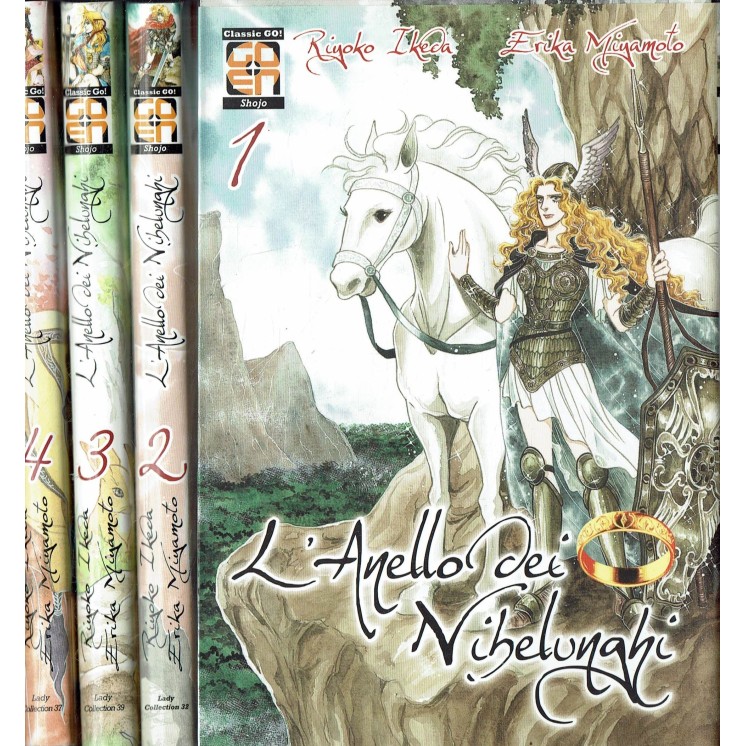 L'anello dei Nihelunghi serie COMPLETA 1/4 di Riyoku Ikeda ed. Goen SC05
