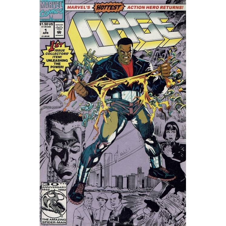 Cage   1 apr '92 di Turner ed. Marvel Comics OL11