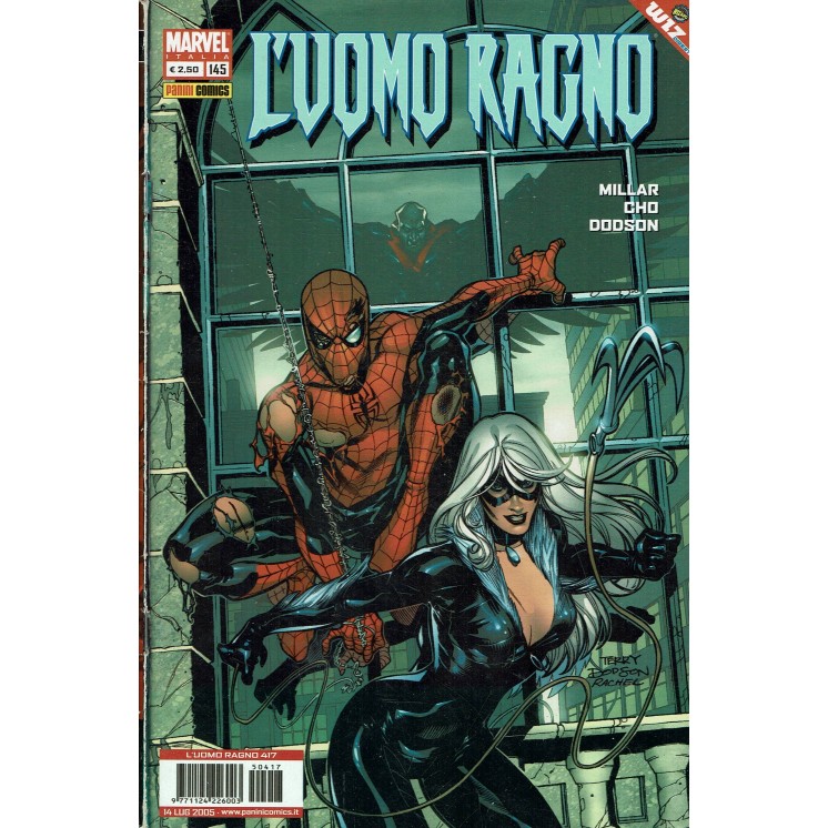 L'Uomo Ragno saga COMPLETA 417 418 veleno di Cho e Dodson ed. Panini Comics SU13